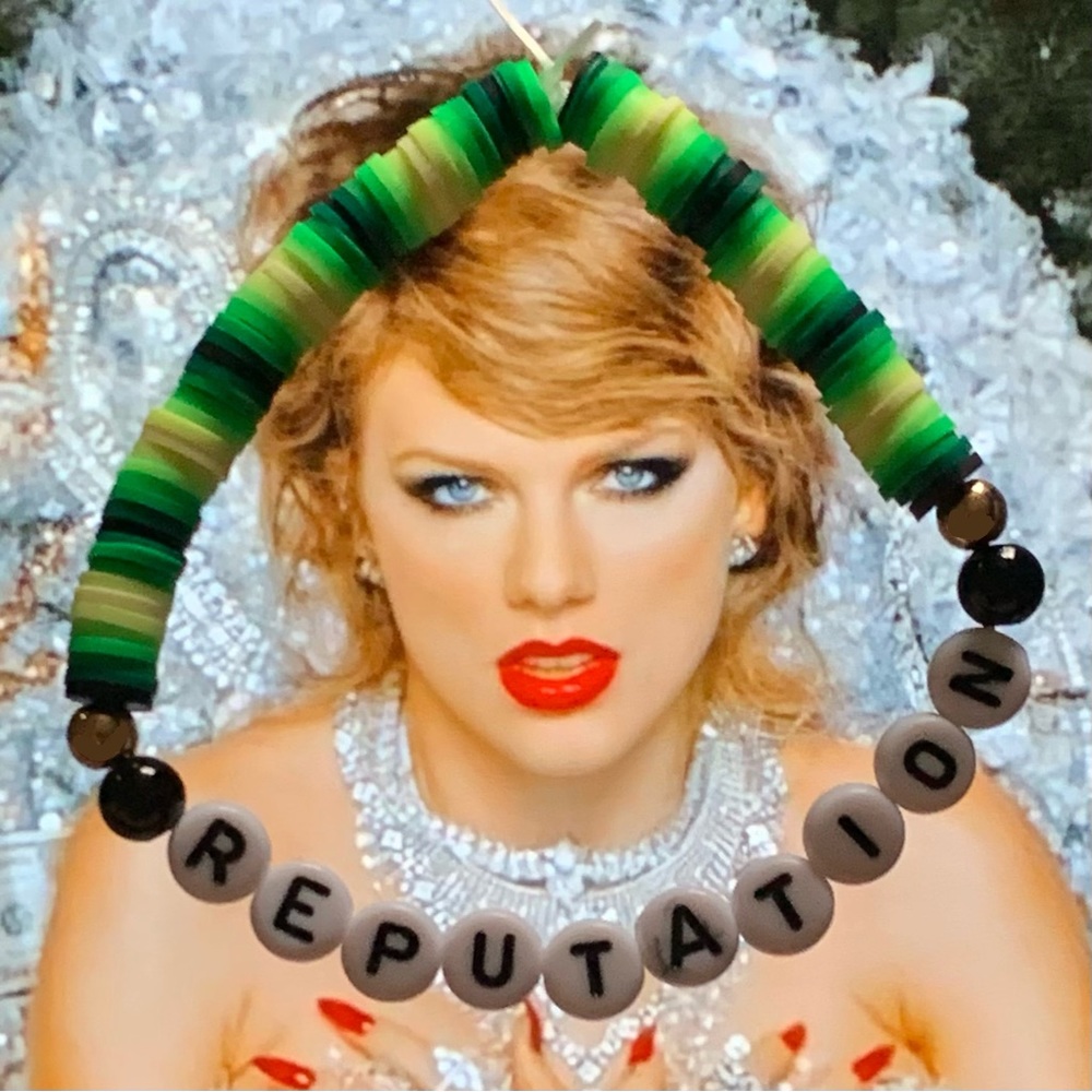 reputation ~ taylor swift handmade bracelet